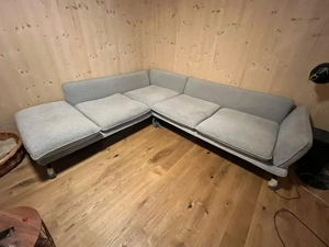 L-Couch grau 2,75 x 2,48m Bild 4