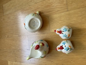 Set Eierbecher Salzstreuer Henne Ostern Bild 3