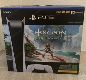 Sony PlayStation 5 Digital Édition 825GB- Horizon -3D Headset wie Neu OVP  Bild 4