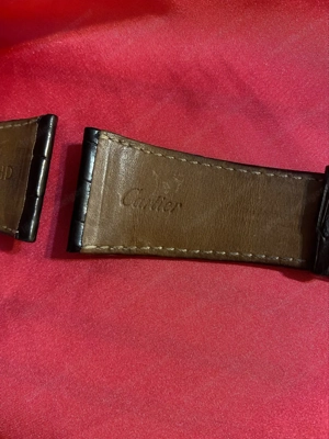 cartier tank divan uhr ersatzband  Bild 3