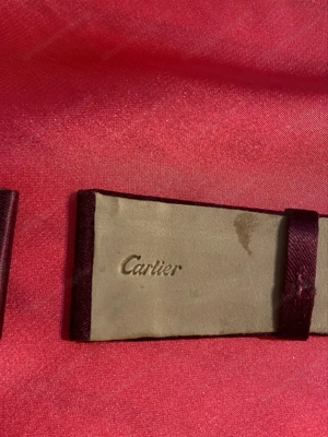 cartier divan tank uhr ersatzband  Bild 2