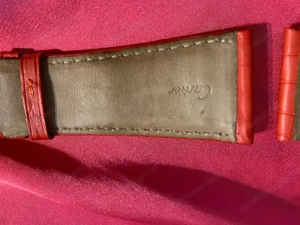 cartier divan uhr ersatzteil aus leder  Bild 2