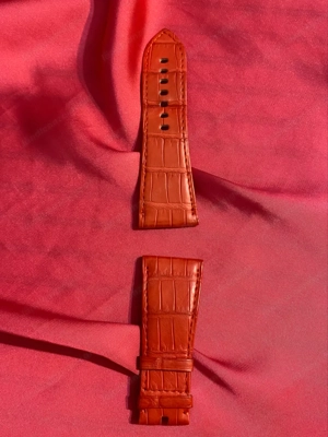 cartier divan uhr ersatzteil aus leder  Bild 5