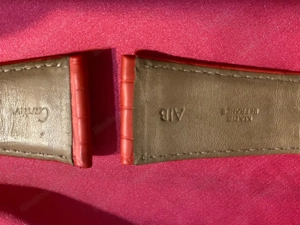 cartier divan uhr ersatzteil aus leder  Bild 3