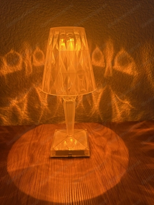 2  aufladbare kabellose Tischlampen mit Fernbedienung - 3 Leuchtmodi - wie neu Bild 5