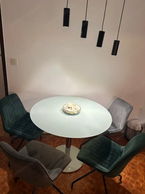 Runder Glastisch Bild 4