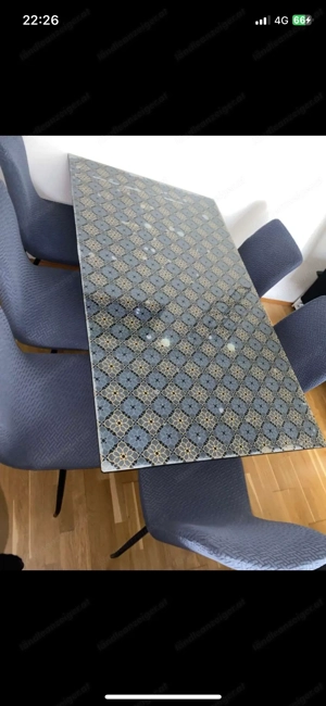 Esstisch mit 6 Stühlen Bild 4