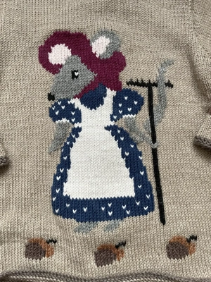 Strickweste 122 128 wie neu Bild 3