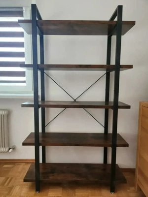 Sehr robustes, stabiles Standregal mit 5 Ebenen