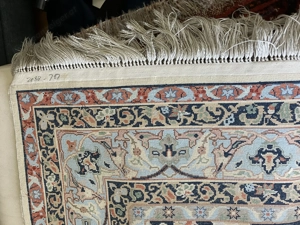 Teppich Seide Korkwolle 92 x 60 Orientteppich  Bild 3