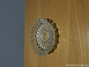 Kristallglas-Schale   Aschenbecher - geschliffenes Glas, Vintage
