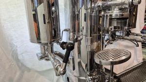 Rarität: Antike Egloff & Co. AG, Gastronomie-Kaffeemaschine, Chrom, Vintage-Blickfang von Egro-Swiss Bild 7