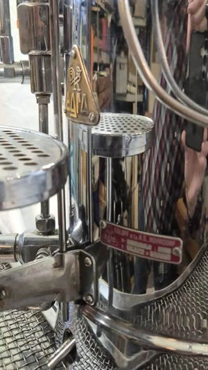 Rarität: Antike Egloff & Co. AG, Gastronomie-Kaffeemaschine, Chrom, Vintage-Blickfang von Egro-Swiss Bild 10
