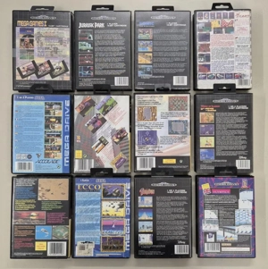 Sega Mega Drive Set (OVP) 16Bit-Konsole (Model 1), 2 Controller +12 Spiele inkl. HDMI-Adapter Bild 7