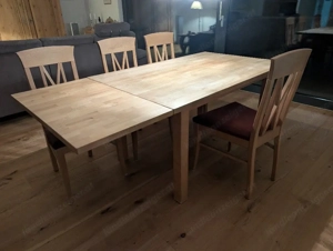 Esstisch Buche Vollholz mit 8 passenden Stühlen Bild 5