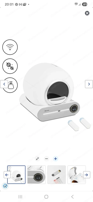 Selbstreinigendes Katzenklo Bild 5