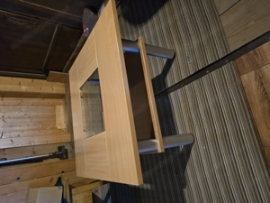 Couchtisch tisch Couch Wohnzimmer Holz Glas 
