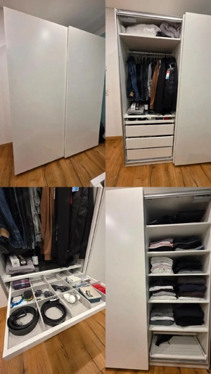 IKEA PAX Kleiderschrank mit Schiebetüren Bild 4
