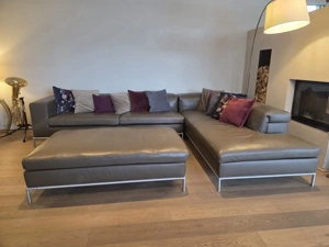 Qualitäts Ledercouch 'Linie C Collection' Liechtenstein Bild 7