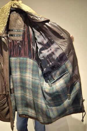 Lederjacke Herren Größe 52   XL Bild 4