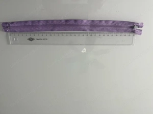Reisverschluss 30 cm flieder