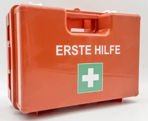 Erstehilfe Koffer mit Halterung