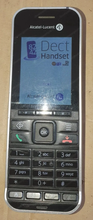 Alcatel-Lucent 8242 DECT Handset mit Ladeschale und Charger Bild 7