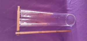 Glas Vase Zylindisch Bild 3