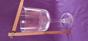 Glas Vase Kelch Bild 3