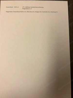 2 Euro Umlaufmünze Deutschland 2022 Thüringen Bild 4