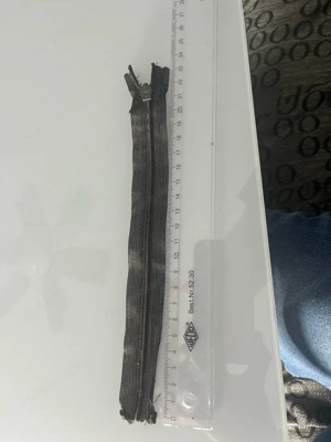 Reisverschluss braun 20 cm Bild 2