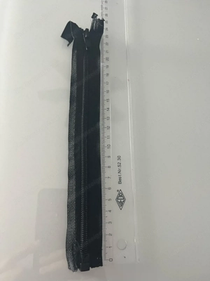 reissverschluss schwarz 24 cm Bild 4