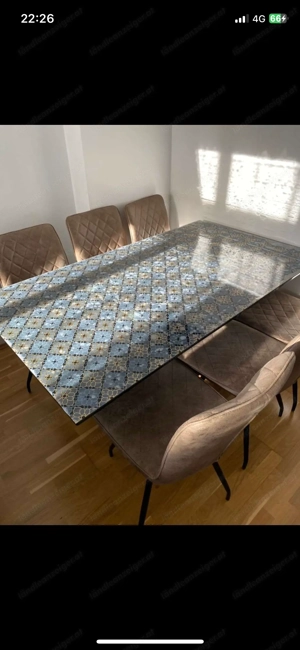 Esstisch mit 6 Stühlen