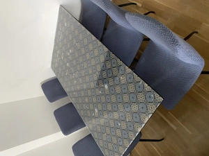 Esstisch mit 6 Stühlen Bild 2