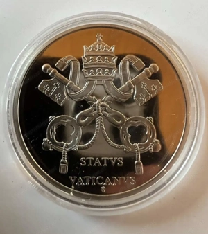 Vatikan Münze Medaille  Bild 2