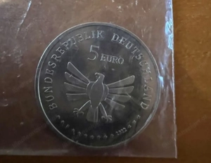 Silber Münze Bundesrepublik Deutschland 5  Bild 2