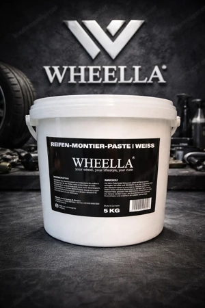 Wheella Premium Reifenmontagepaste - Reifenmontierpaste 3kg Weiß
