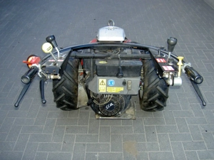 AEBI CC 66 Schnee Schild Winter + Balken Mäher Bild 5