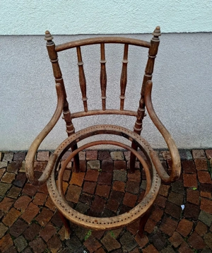 Rundholz Sessel  Bild 2