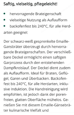 Bräter emaille 7 l Bild 2