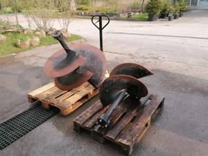 Erdbohrer für Traktor Hubwerk Bild 3