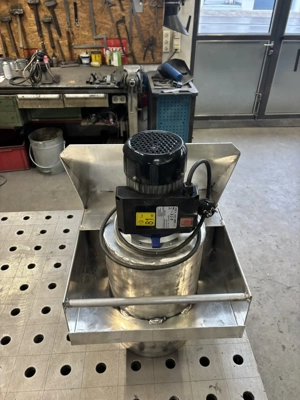 Stabiler Obstmuser (Aluminium)   handgefertigt Bild 2