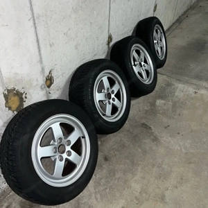 4x Original audiAlufelgen mit winterreifen 205 60 16 H