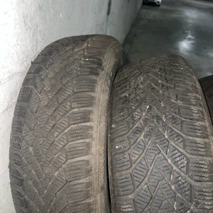 4x Winterreifen auf stahlfelgen 195 65 15 H  LK5x108 Bild 5