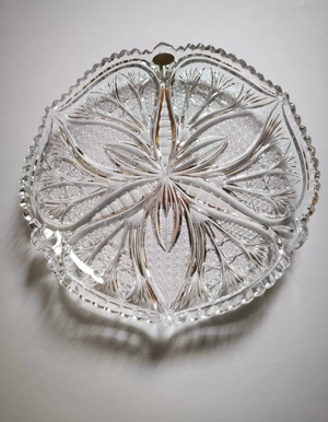 Tortenplatten Kristallglas