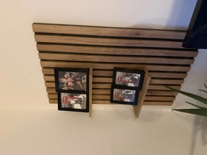 Wohnwand Anthrazit Eichefarben Bild 4