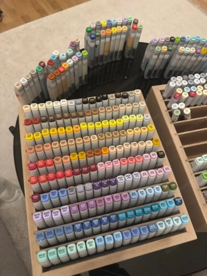 Großes COPIC Various Ink & COPIC Ink Set - 368 Stück - Profi Künstler Paket Bild 2