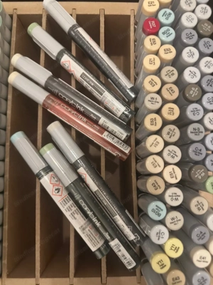 Großes COPIC Various Ink & COPIC Ink Set - 368 Stück - Profi Künstler Paket Bild 3