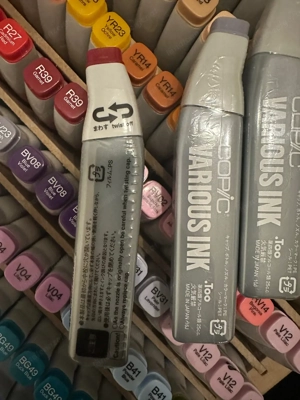 Großes COPIC Various Ink & COPIC Ink Set - 368 Stück - Profi Künstler Paket Bild 4