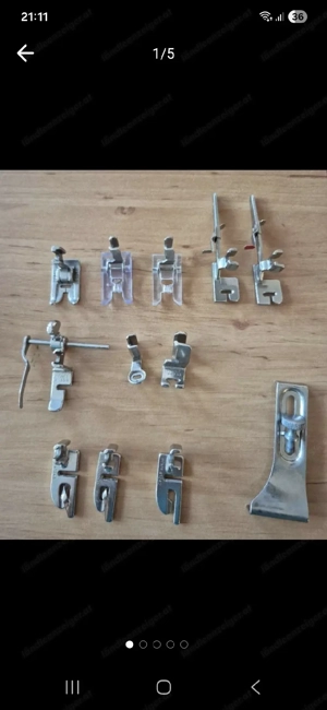 11 + 1 Nähfüße für PFAFF 262 Automatik per Stück Bild 2